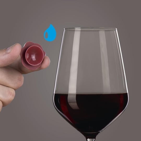 Vacu Vin Bardak Markörü 8 Parça - Kutulu Çok Renkli