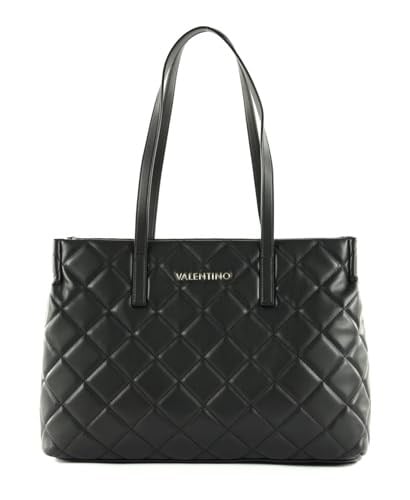 Valentino Bayan Tote Bag/Omuz Çantası/Shopper OCARINA Siyah Suni Deri Vegan
