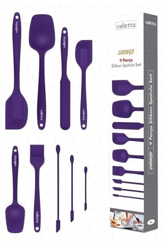 VALLETTA VLT1176 DRONGO 9LU SPATULA SETİ MOR