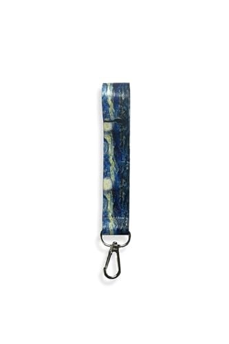 Van Gogh Yıldızlı Geceler 4 Lü Set Boyun ipi Anahtarlık Yoyo Yaka Kartlığı