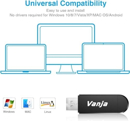Vanja Micro USB OTG Adapter and USB 2.0 Portable Memory Card Reader for SDXC, SDHC, SD, MMC, RS-MMC, Micro SDXC, Micro SD, Micro SDHC Card and UHS-I Cards