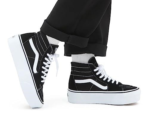 Vans Ua Sk8 Hi Tapered Stackform Kadın Günlük Ayakkabı VN0A5JMKBMX1 Siyah