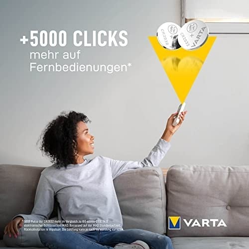 VARTA CR2032 Lityum Düğme Pil 5li Paket