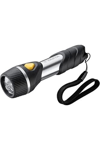 VARTA Day Light Multi LED F10 Taschenlampe mit 5 LEDs (inkl. 1xAA Longlife Power Batterie, ideal für Haushalt, Camping, Angeln, Garage, Notfall, Stromausfall, Outdoor)