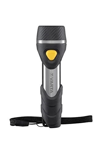 VARTA Day Light Multi LED F10 Taschenlampe mit 5 LEDs (inkl. 1xAA Longlife Power Batterie, ideal für Haushalt, Camping, Angeln, Garage, Notfall, Stromausfall, Outdoor)