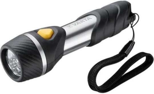 VARTA Day Light Multi LED F10 Taschenlampe mit 5 LEDs (inkl. 1xAA Longlife Power Batterie, ideal für Haushalt, Camping, Angeln, Garage, Notfall, Stromausfall, Outdoor)
