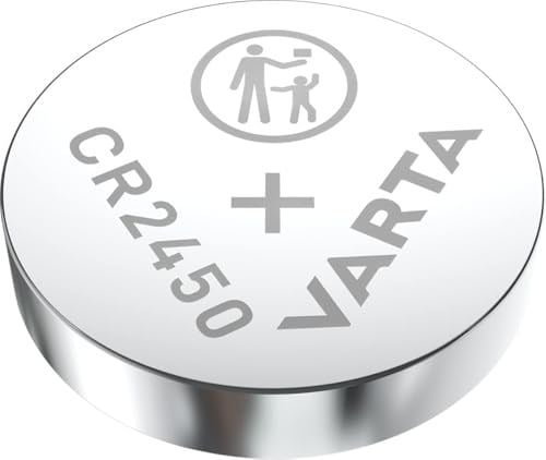 Varta Lityum pil CR 2450, 560 mAh, 3 V, tekli blister