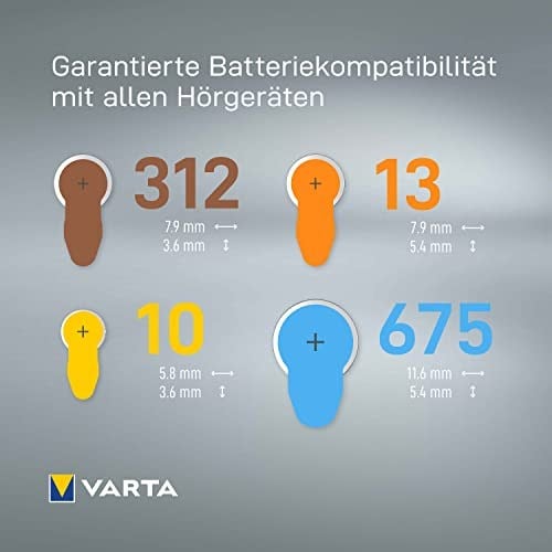 VARTA POWER ON DEMAND HAB 13 BLI 6x10 60lı