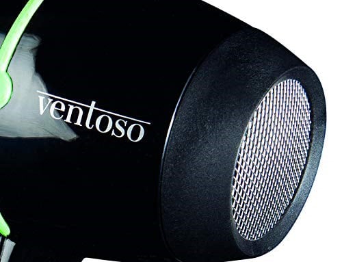 Ventoso V3 Megaturbo5500 Verde 2500 W Profesyonel Saç Kurutma ve Fön Makinesi Siyah