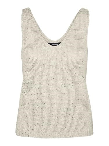 VERO MODA VMLEILANI SL V-NECK TOP Kazak Kadın