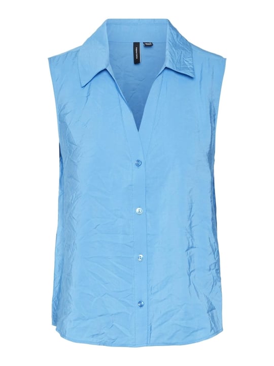 VERO MODA VMQUEENY SL SHIRT WVN GA Gömlek Kadın