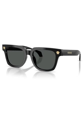 Versace VE 4510U GB187 52 Unisex Kare Siyah Kemik Güneş Gözlüğü