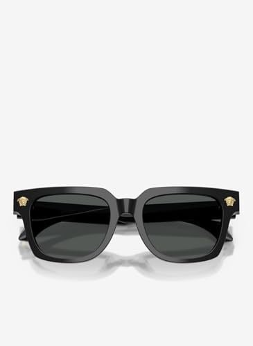 Versace VE 4510U GB187 52 Unisex Kare Siyah Kemik Güneş Gözlüğü
