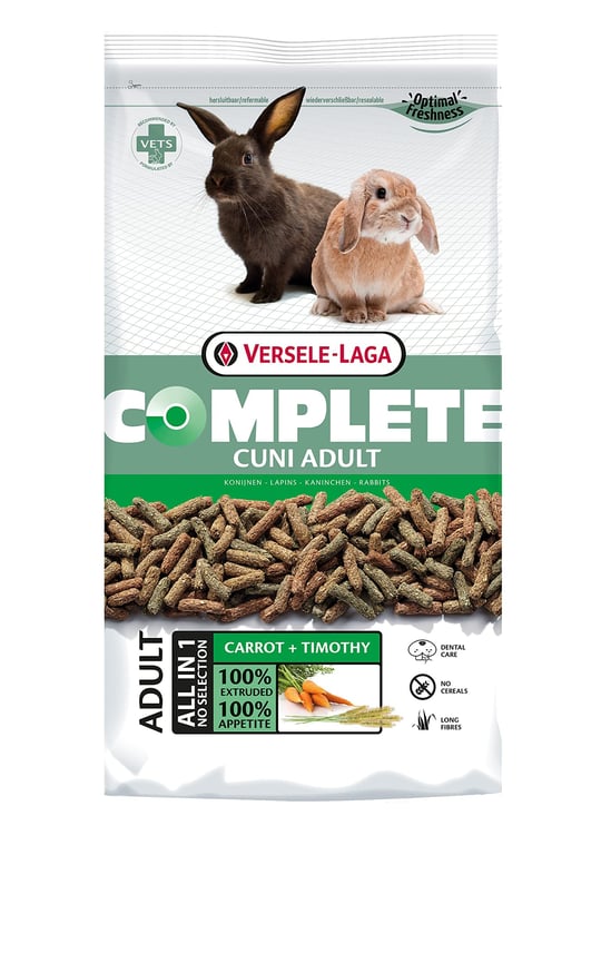 Versele Laga Complete Cuni Adult Yetişkin Tavşan Pelet Yem 1,7 kg