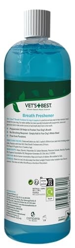 Vets Best Köpekler için Ağız Bakım Suyu 500 ml - Seçenekler: 1 stück (1er Pack), 100 g (1er Pack)...