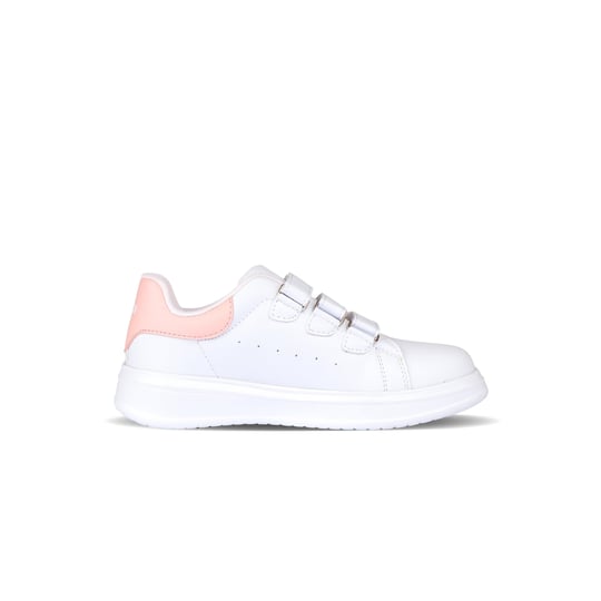 Vicco Mari Hafif Kız Okul Öncesi Beyaz/Pudra Sneaker - 31 Beden
