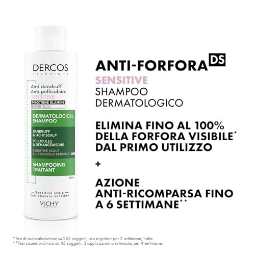 VICHY Dercos Anti Dandruff Hassas Saç Derisi İçin Kepek Karşıtı Şampuan 200 ml