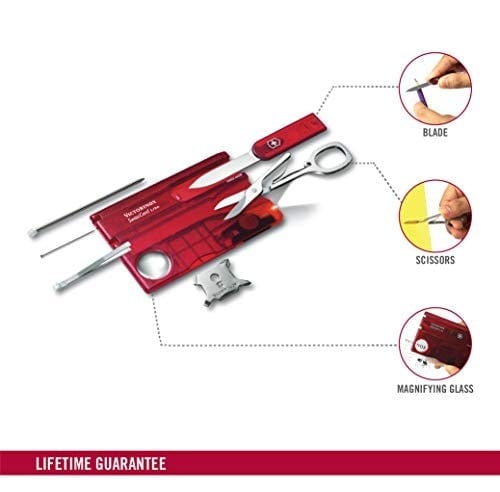 Victorinox 0.7300.T SwissCard Lite Ruby