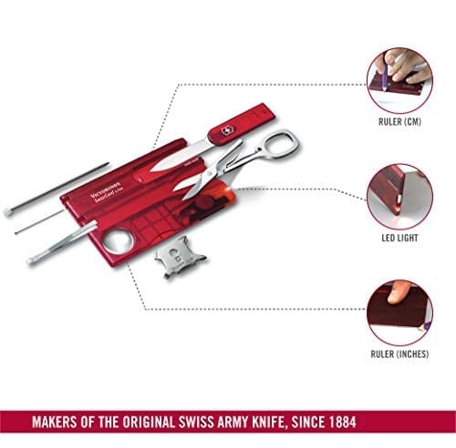Victorinox 0.7300.T SwissCard Lite Ruby