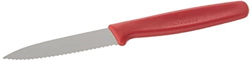 Victorinox 5.0631 8cm Tırtıklı Soyma Bıçağı, Paslanmaz Çelik
