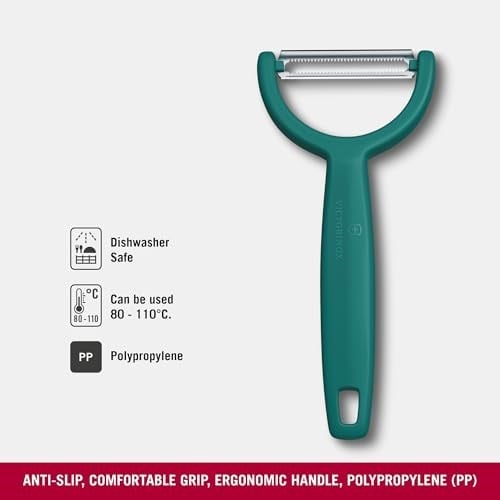 Victorinox 6.0963.4 YPSO Tırtıklı Kenar Çift Taraf Yeşil Soyacak