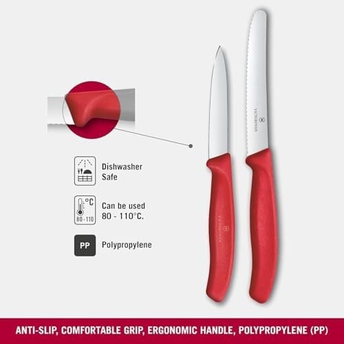 Victorinox 6.7111.2C1 Swiss Classic 2li Bıçak Set, Kırmızı