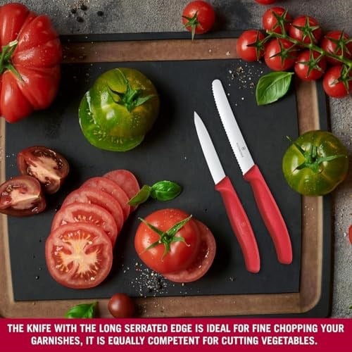 Victorinox 6.7111.2C1 Swiss Classic 2li Bıçak Set, Kırmızı