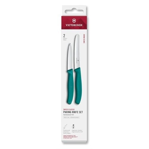 Victorinox 6.7114.2C1 Swiss Classic 2li Bıçak Set, Yeşil