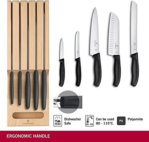 Victorinox 6.7143.5 SwissClassic Ahşap Korumalı Blok Set