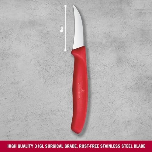 Victorinox 6.7501.C1 Swiss Classic 6cm Şekil Verme Bıçağı, Kırmızı