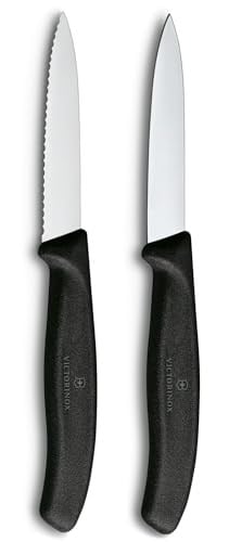 Victorinox 6.7693.2 Swiss Classic 2li Soyma Bıçağı Set, Siyah