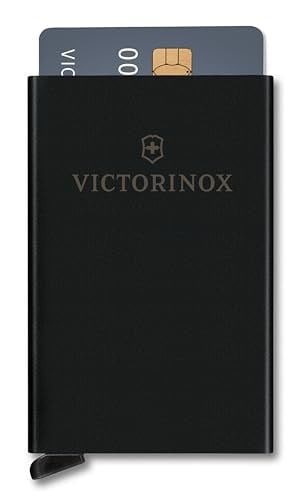 Victorinox Altius Secrid Essential Card Wallet, 10 cm, Siyah, Alüminyum, 612677| RFID, Siyah, S, Gündelik