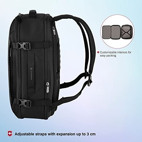 Victorinox Crosslight, Boarding Bag, Siyah, Siyah, Talla única, Daypack