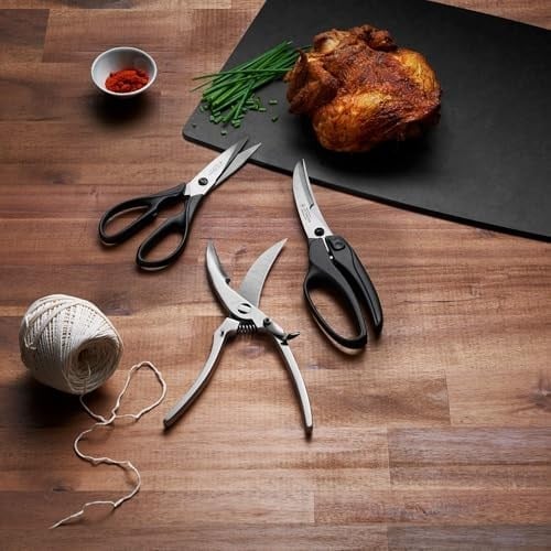 Victorinox Evrensel mutfak makası paslanmaz siyah 20 cm, 7.6363.3