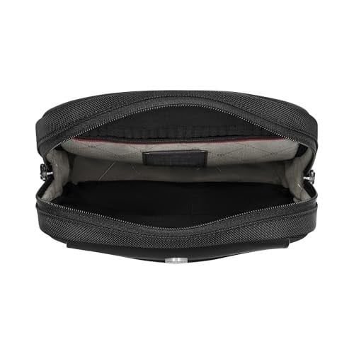 Victorinox İsviçre Tasarımlı Crossbody Çanta, Architecture Urban 2, Erkekler ve Kadınlar için Çanta, 6 Litre, Siyah, 653351, Siyah, S, İş