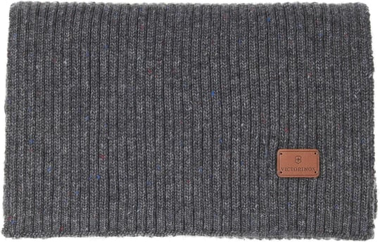 Victorinox Rib Knit Scarf With Victorinox Leather Patch Şal Üniseks Yetişkin