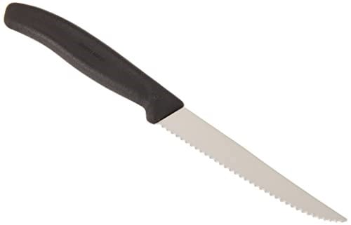 Victorinox sofra çatal bıçak seti ile biftek bıçağı, plastik, siyah, 40 x 25 x 3 cm, 12-birim