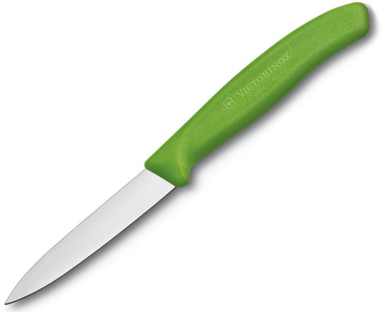 Victorinox VT 6.7606.L114 Swiss Classic Yeşil Sivri Uçlu Soyma Bıçağı 8 Cm