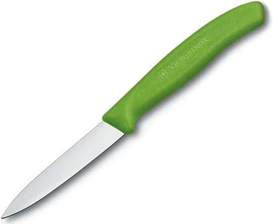 Victorinox VT 6.7606.L114 Swiss Classic Yeşil Sivri Uçlu Soyma Bıçağı 8 Cm