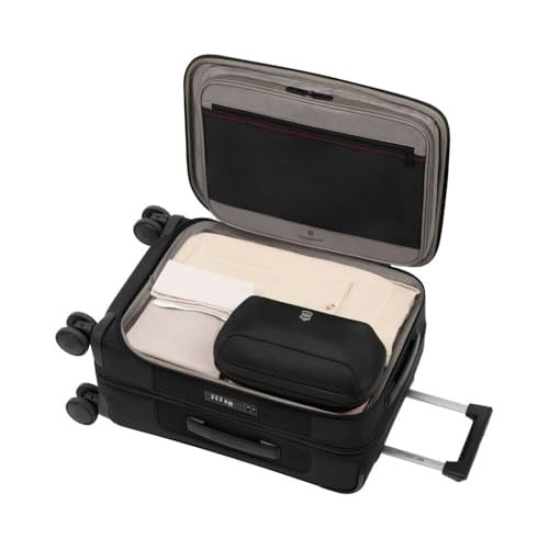 Victorinox Werks Traveler 7.0, Frequent Flyer Carry-On, 8-Wheel Softside Genişletilebilir Kabin Kılıfı, Siyah