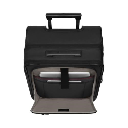 Victorinox Werks Traveler 7.0, Frequent Flyer Carry-On, 8-Wheel Softside Genişletilebilir Kabin Kılıfı, Siyah