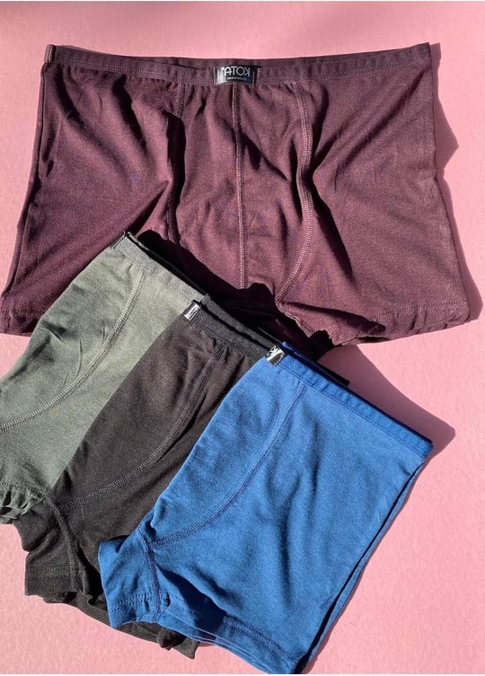 VicTroy Modal Kumaş Yazlık Beli Katlanmaz Basic Erkek Boxer-1