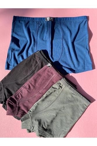 VicTroy Modal Kumaş Yazlık Beli Katlanmaz Basic Erkek Boxer-1