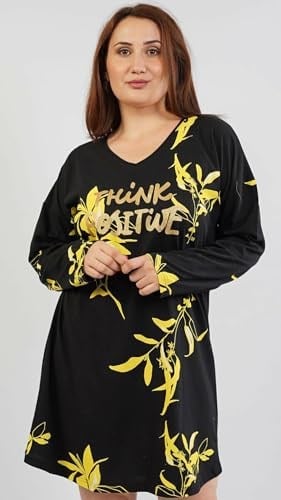 VİENETTA 105300-2890 BAYAN BÜYÜK BEDEN UZUN KOL SİYAH TUNİK