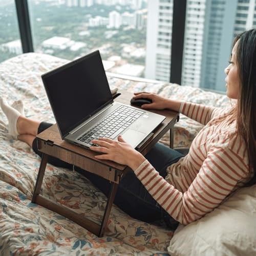 Vigo Wood - BT201 Katlanır Ayaklı Laptop Çalışma Sehpası