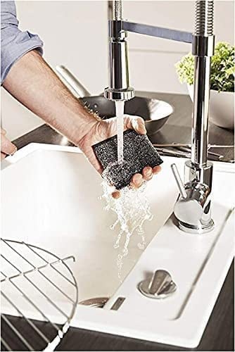 Vileda Glitzi Power Pad Inox, Ekstra kaliteli, Pas tutmaz, Zorlu lekeleri söker, 2li Paket