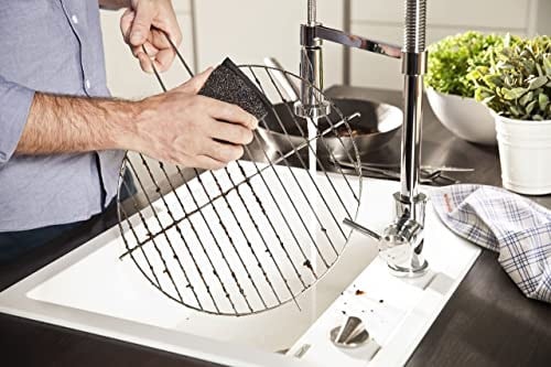 Vileda Glitzi Power Pad Inox, Ekstra kaliteli, Pas tutmaz, Zorlu lekeleri söker, 2li Paket