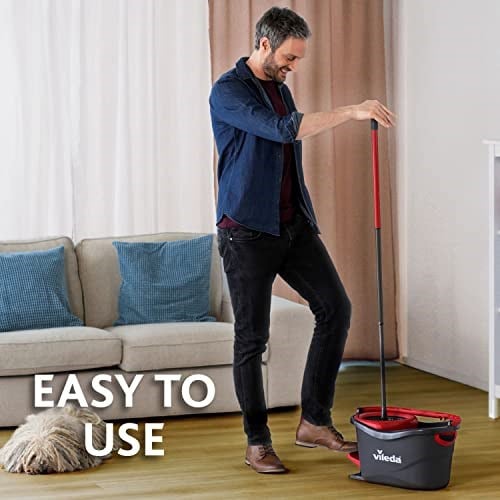 Vileda Turbo 2in1 Komple Temizlik Seti, 130 cm Uzayan Sap, Üçgen Başlık - Seçenekler: Turbo 2in1, Turbo