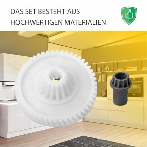 VIOKS Bosch Siemens 00177498 177498 için dişli çark alın dişlisi tahrik dişlisi yedek mutfak robotu küçük mutfak aleti MUM4 MUM5 yedek dişli/mutfak robotu aksesuar parçaları