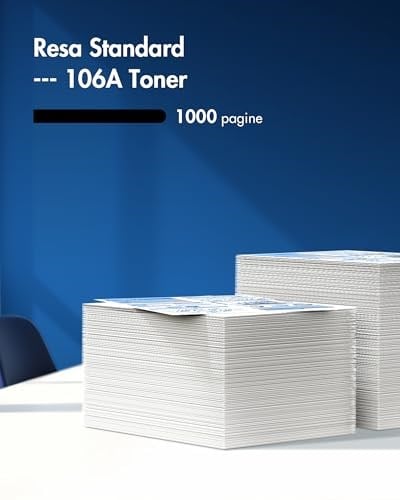 VIPGOOD HP 106A W1106A ile Uyumlu Çipli Toner Kartuşları 107w 107w 107a 107r MFP 137fnw 137fwg 135a 135r 135w 135wg için (Siyah, 2-Paket)